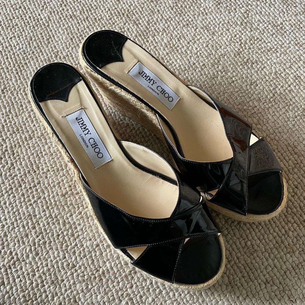 Jimmi Choo espadrille wedges